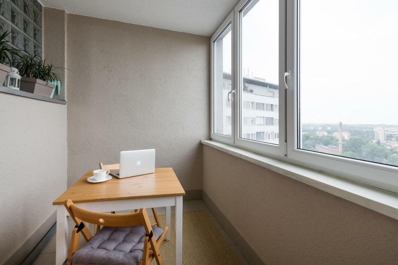 Sunny 1 Room Apartment With The View Over Cracow Cracovia Esterno foto